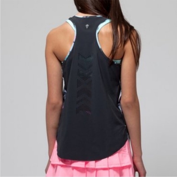 Ivivva Lululemon Set Motion Vented Cut Out Tank Size 8 - Picture 2 of 6